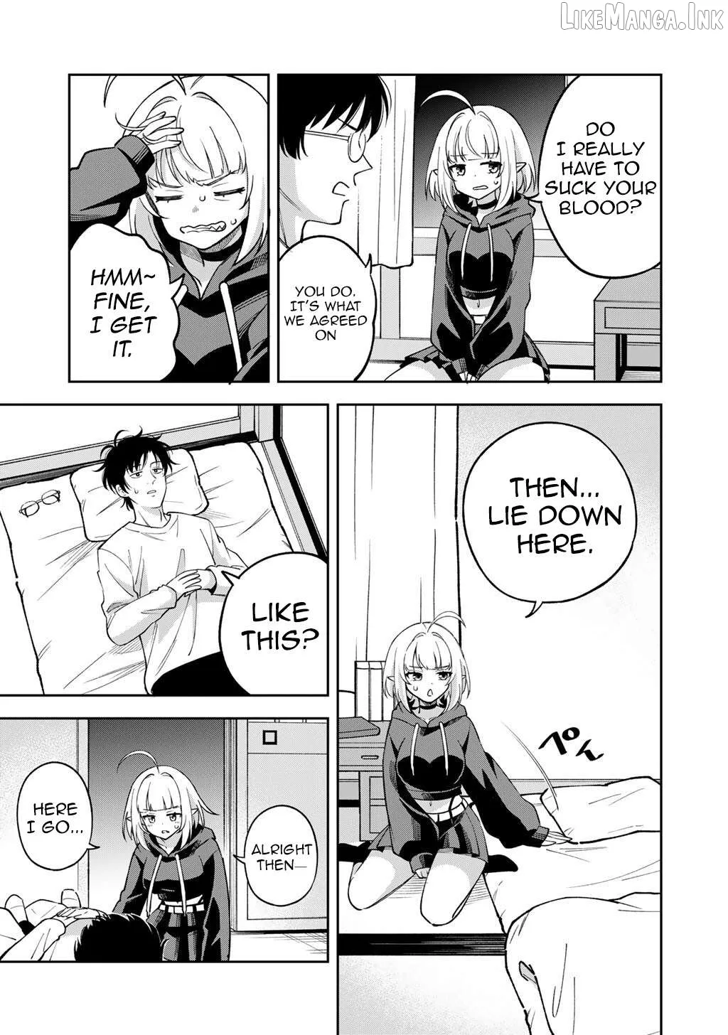 Itadakimasu, Yoake Made. ~Nemurenai Shousetsuka to Suenai Kyuuketsuki~ Chapter 2 page 21 - 