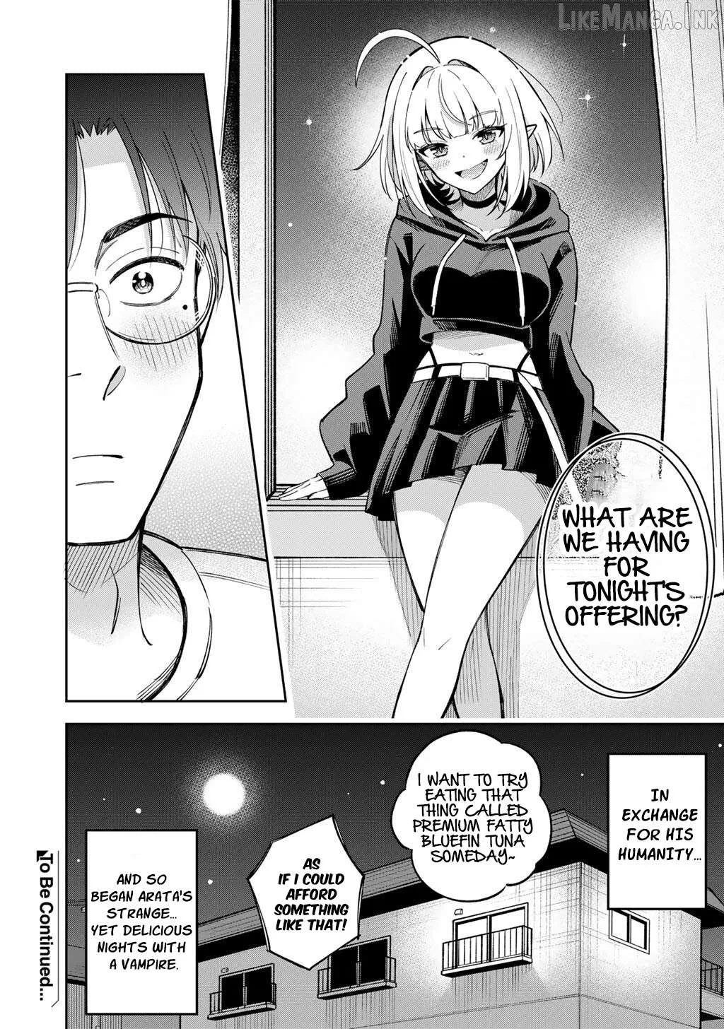 Itadakimasu, Yoake Made. ~Nemurenai Shousetsuka to Suenai Kyuuketsuki~ Chapter 2 page 35 - 
