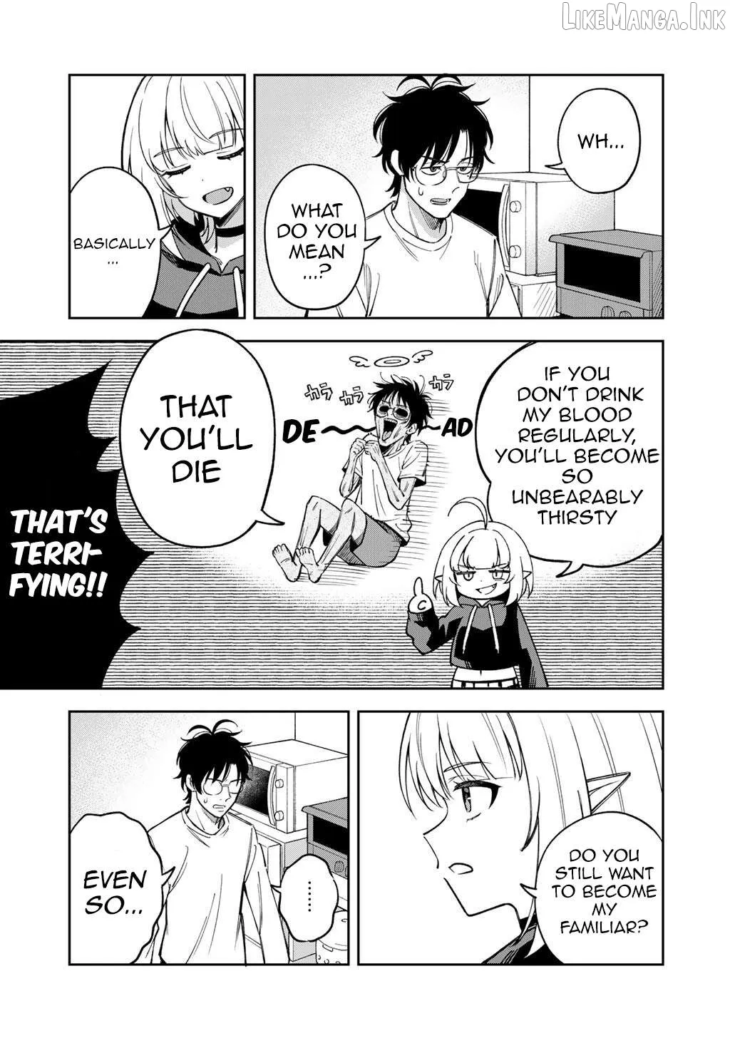 Itadakimasu, Yoake Made. ~Nemurenai Shousetsuka to Suenai Kyuuketsuki~ Chapter 2 page 5 - 