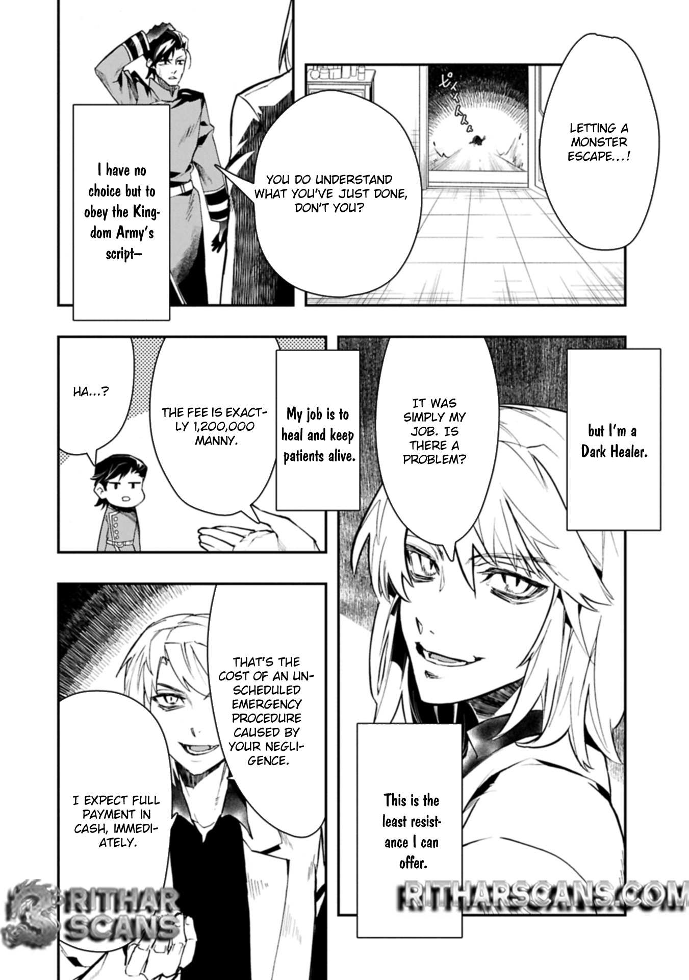 Itan No Dark Healer, Makoku Kanbu Toshite Jinrui Wo Suitai Ni Michibiku You Desu Chapter 1 page 16 - 