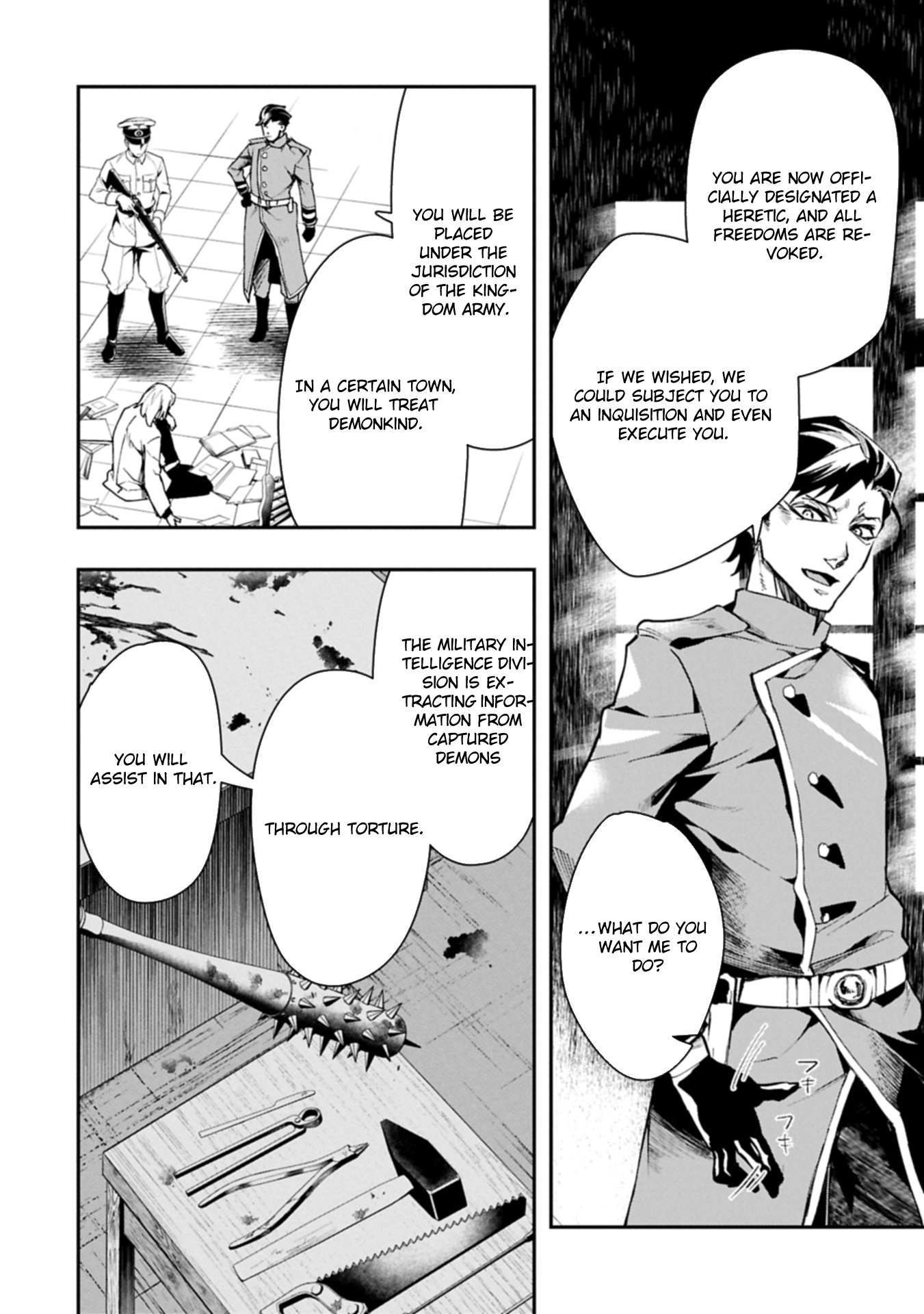 Itan No Dark Healer, Makoku Kanbu Toshite Jinrui Wo Suitai Ni Michibiku You Desu Chapter 1 page 18 - 