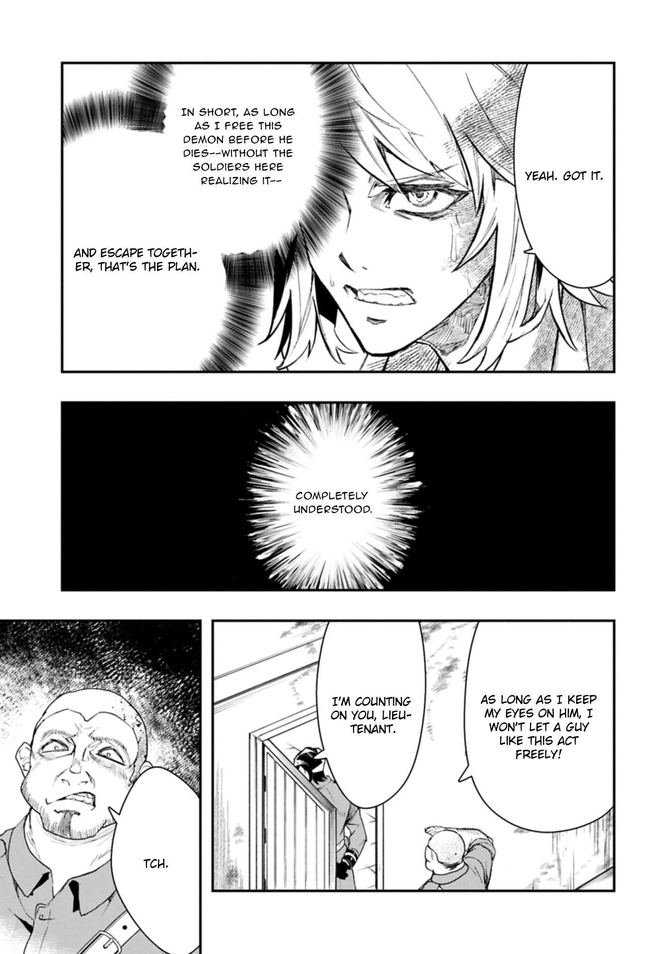 Itan No Dark Healer, Makoku Kanbu Toshite Jinrui Wo Suitai Ni Michibiku You Desu Chapter 1 page 29 - 
