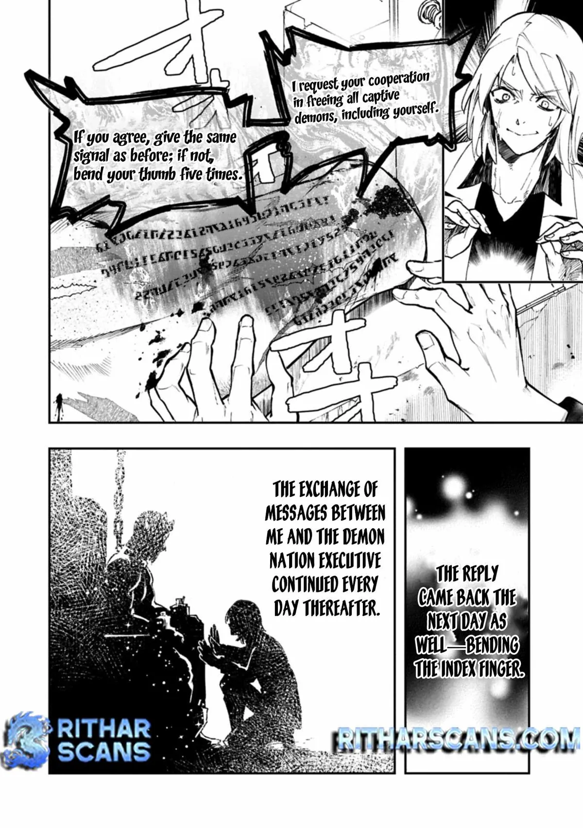 Itan No Dark Healer, Makoku Kanbu Toshite Jinrui Wo Suitai Ni Michibiku You Desu Chapter 2 page 8 - 