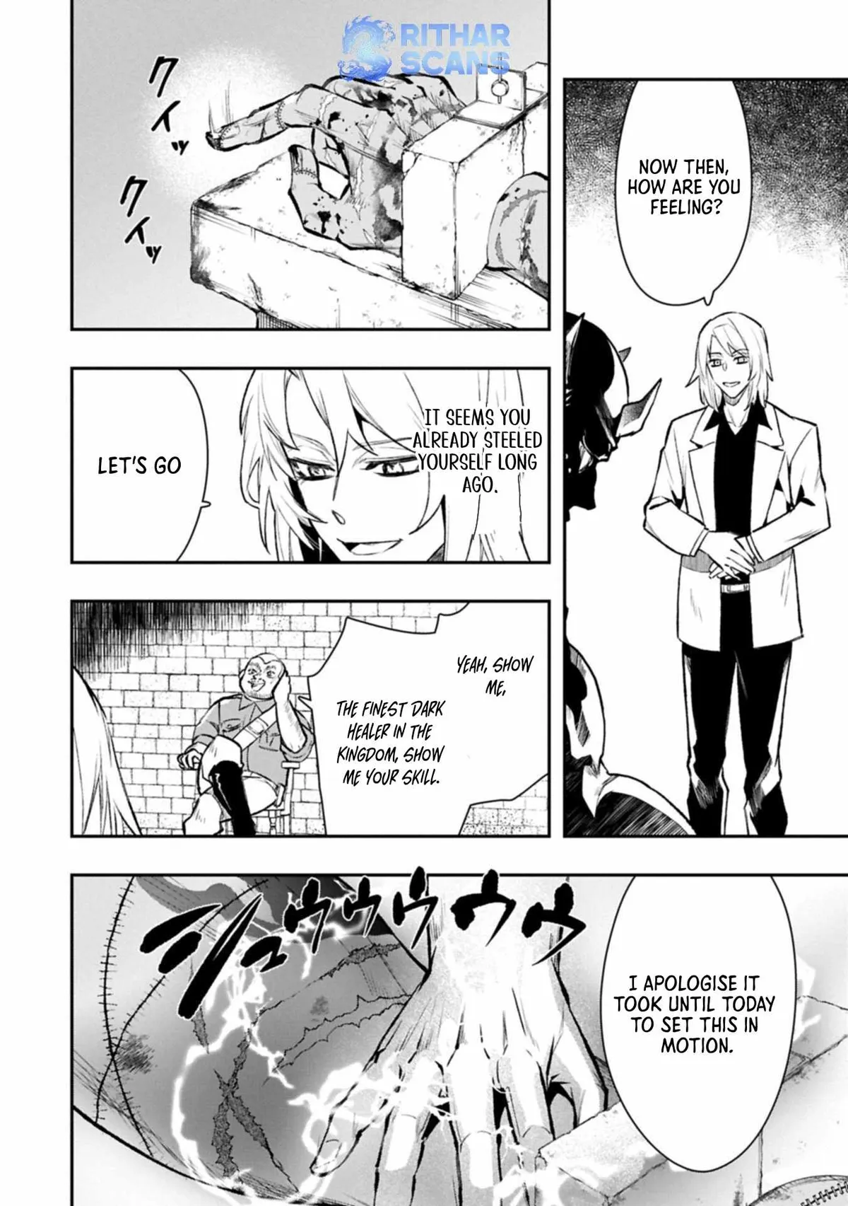 Itan No Dark Healer, Makoku Kanbu Toshite Jinrui Wo Suitai Ni Michibiku You Desu Chapter 3 page 2 - 