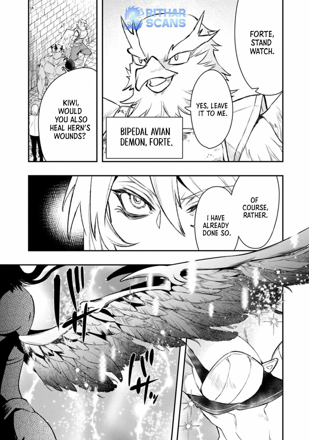 Itan No Dark Healer, Makoku Kanbu Toshite Jinrui Wo Suitai Ni Michibiku You Desu Chapter 3 page 13 - 