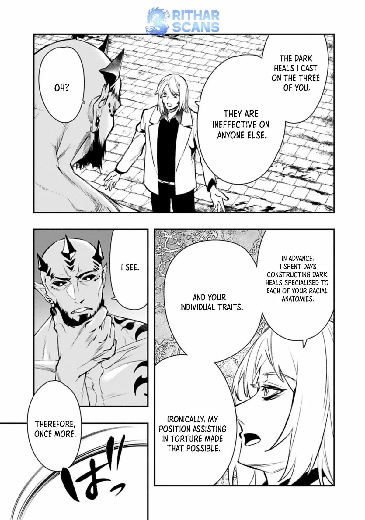 Itan No Dark Healer, Makoku Kanbu Toshite Jinrui Wo Suitai Ni Michibiku You Desu Chapter 3 page 15 - 