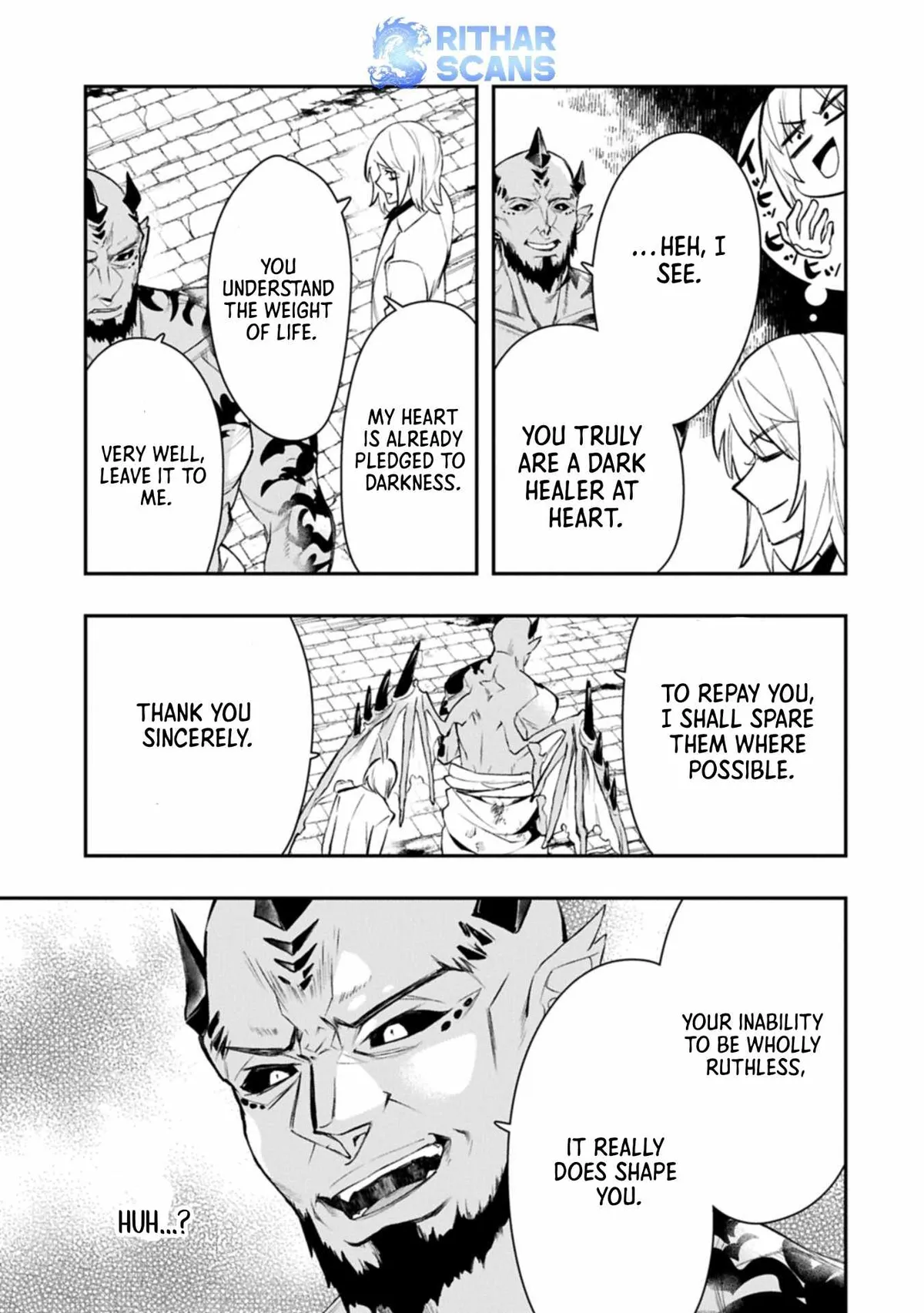 Itan No Dark Healer, Makoku Kanbu Toshite Jinrui Wo Suitai Ni Michibiku You Desu Chapter 3 page 29 - 