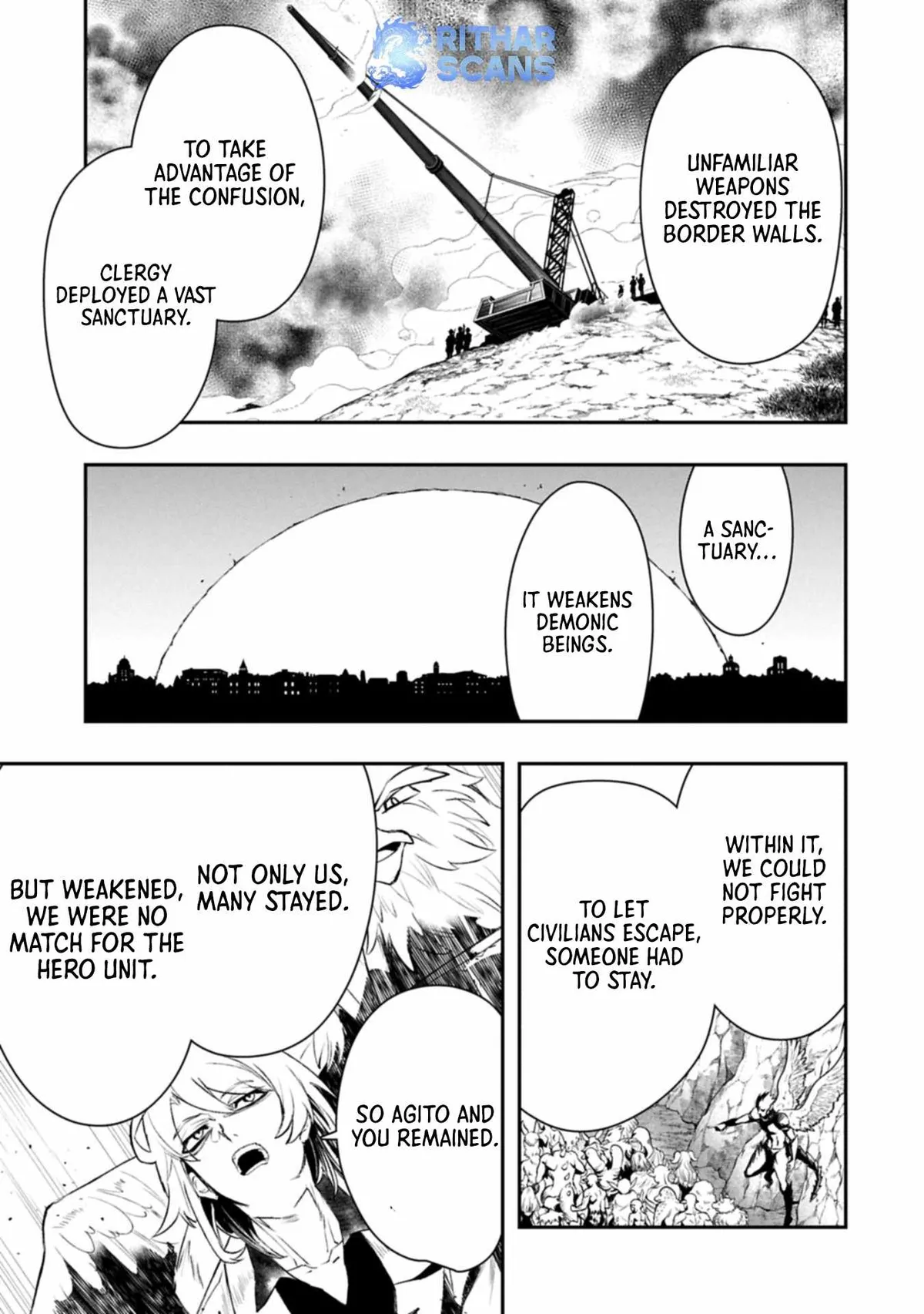 Itan No Dark Healer, Makoku Kanbu Toshite Jinrui Wo Suitai Ni Michibiku You Desu Chapter 3 page 36 - 