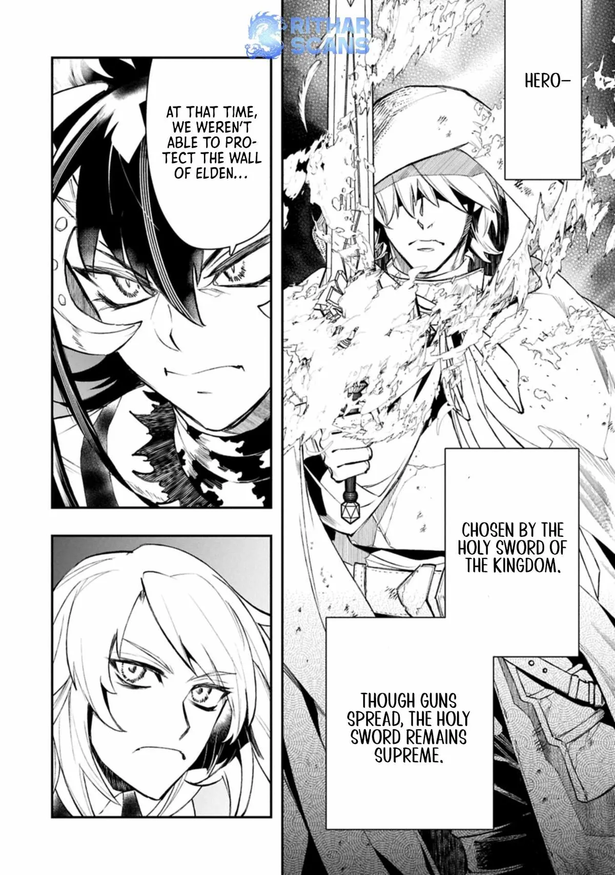 Itan No Dark Healer, Makoku Kanbu Toshite Jinrui Wo Suitai Ni Michibiku You Desu Chapter 3 page 37 - 