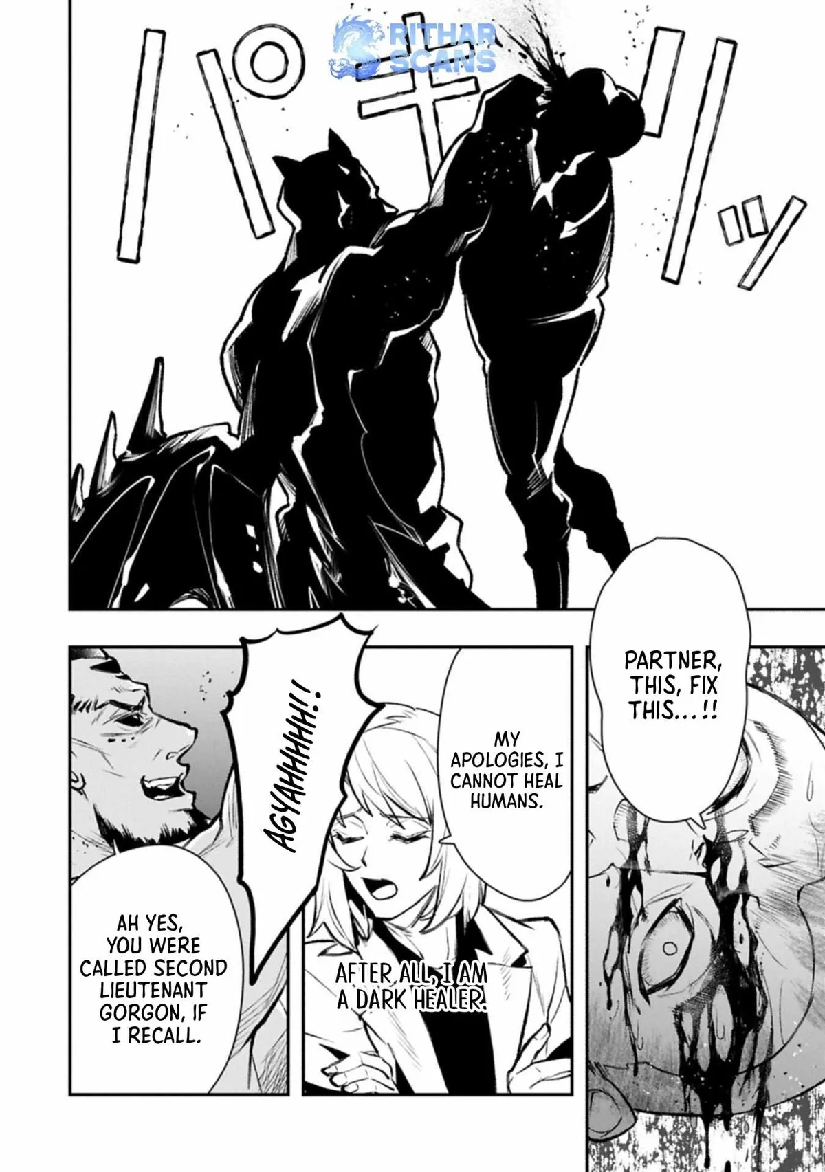 Itan No Dark Healer, Makoku Kanbu Toshite Jinrui Wo Suitai Ni Michibiku You Desu Chapter 3 page 6 - 