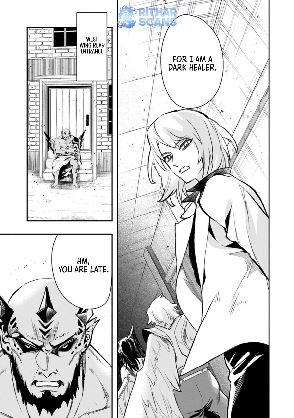 Itan No Dark Healer, Makoku Kanbu Toshite Jinrui Wo Suitai Ni Michibiku You Desu Chapter 4 page 11 - 