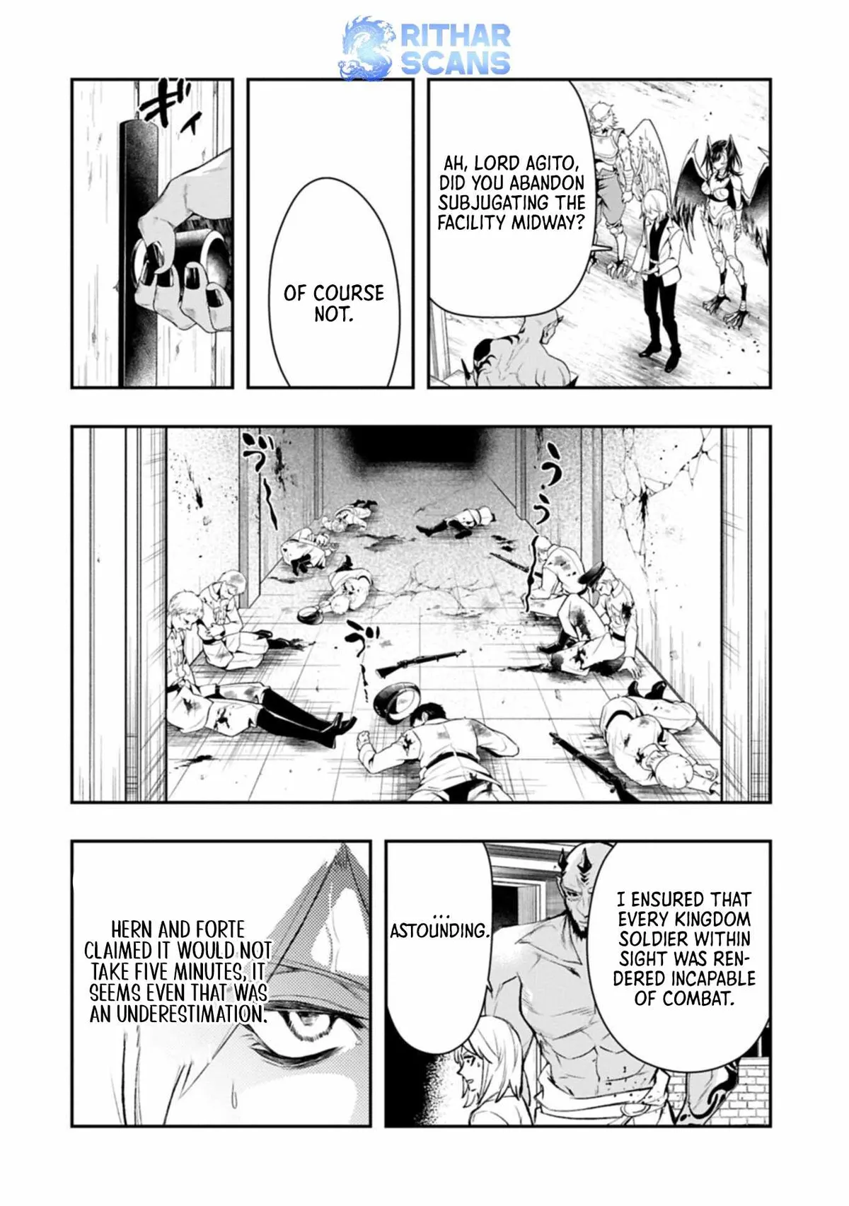 Itan No Dark Healer, Makoku Kanbu Toshite Jinrui Wo Suitai Ni Michibiku You Desu Chapter 4 page 12 - 