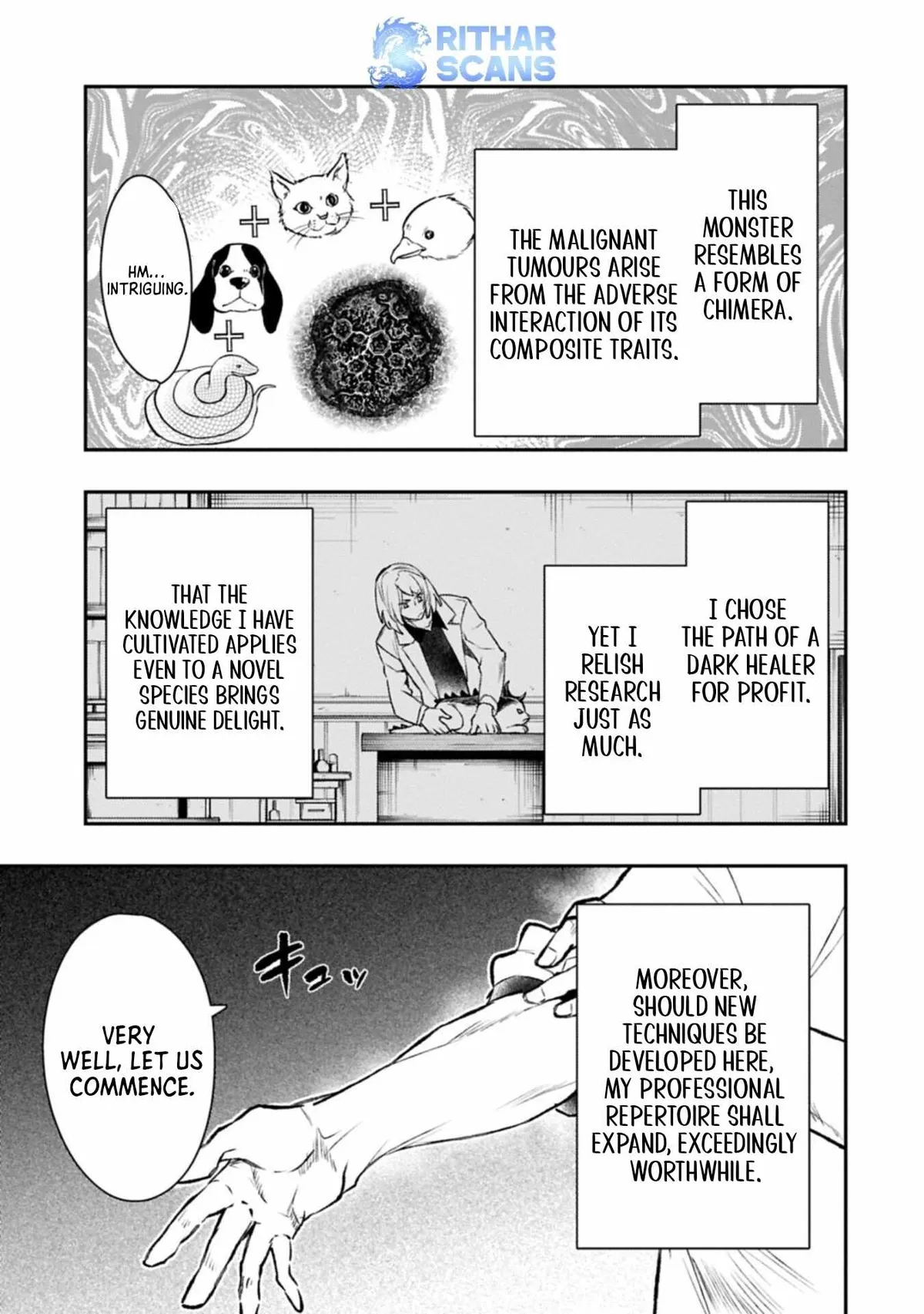 Itan No Dark Healer, Makoku Kanbu Toshite Jinrui Wo Suitai Ni Michibiku You Desu Chapter 4 page 29 - 