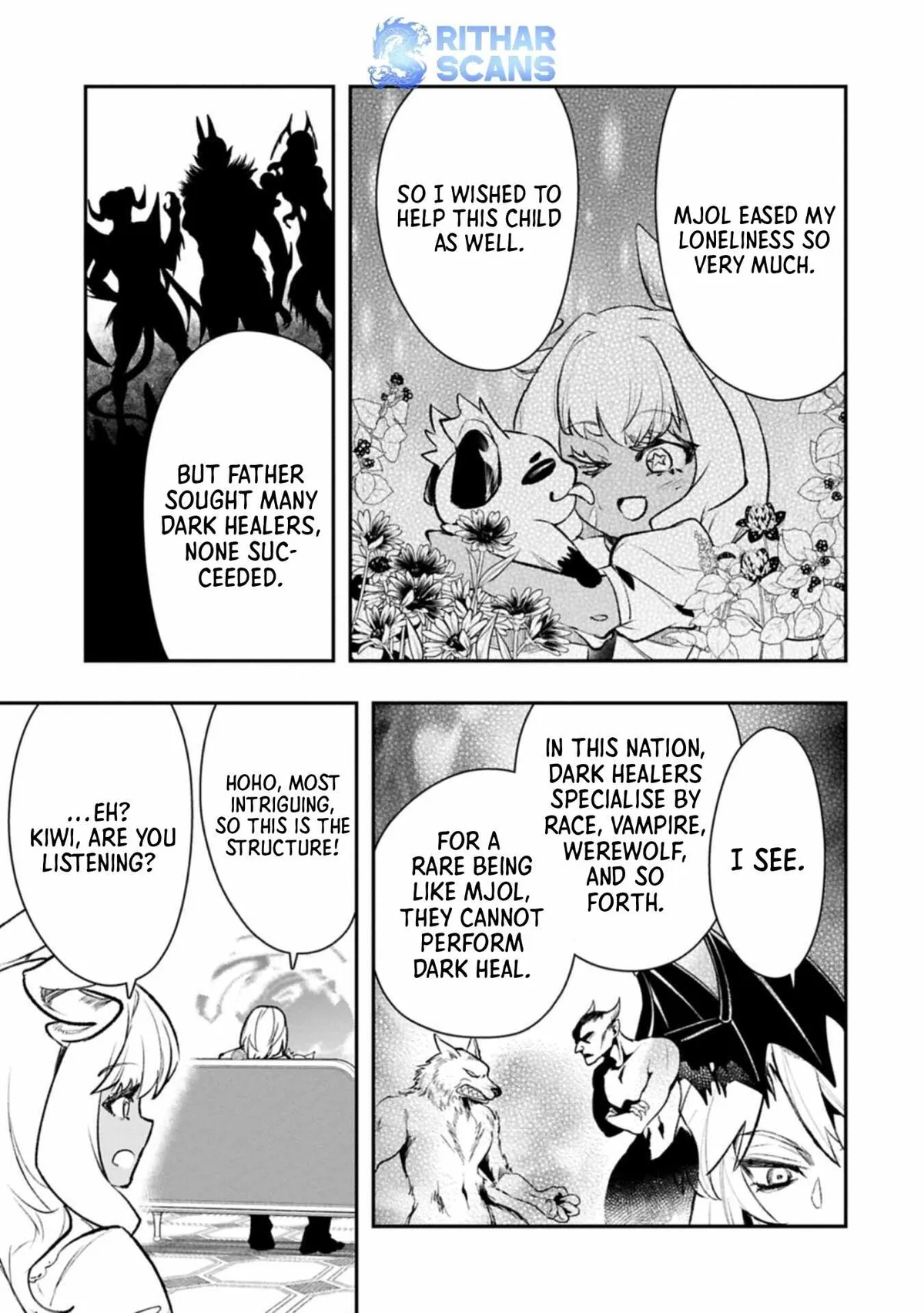 Itan No Dark Healer, Makoku Kanbu Toshite Jinrui Wo Suitai Ni Michibiku You Desu Chapter 4 page 31 - 