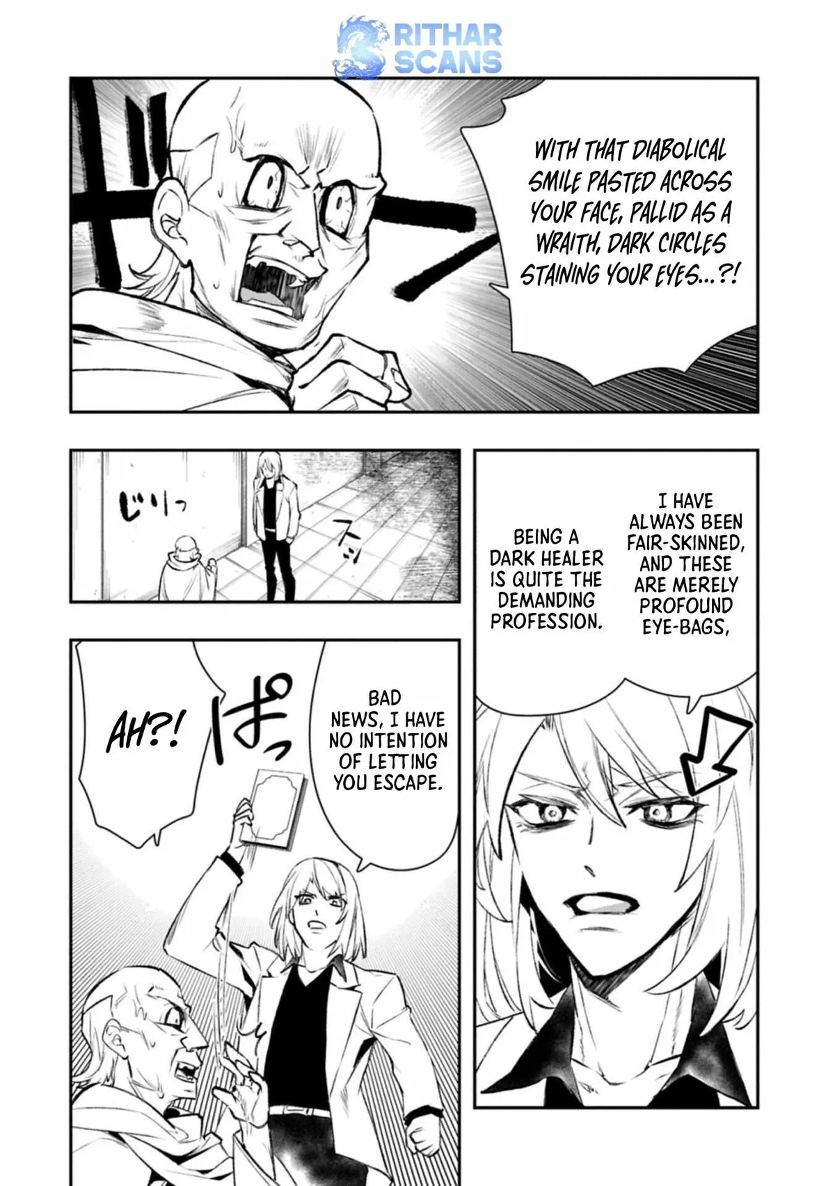Itan No Dark Healer, Makoku Kanbu Toshite Jinrui Wo Suitai Ni Michibiku You Desu Chapter 4 page 6 - 