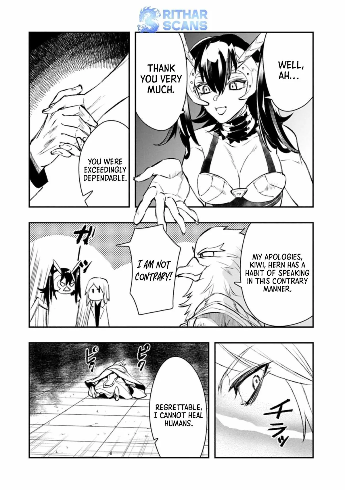Itan No Dark Healer, Makoku Kanbu Toshite Jinrui Wo Suitai Ni Michibiku You Desu Chapter 4 page 10 - 
