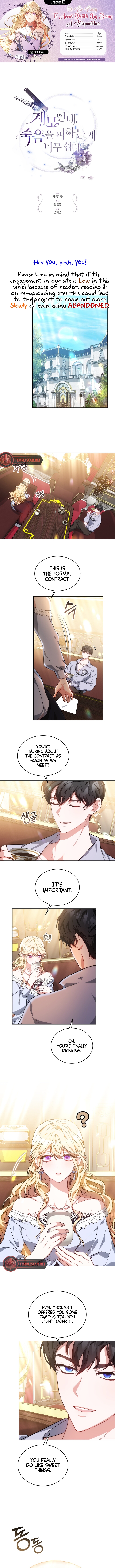 Its So Easy to Avoid Death by Being a Stepmother Chapter 12 page 1 - 