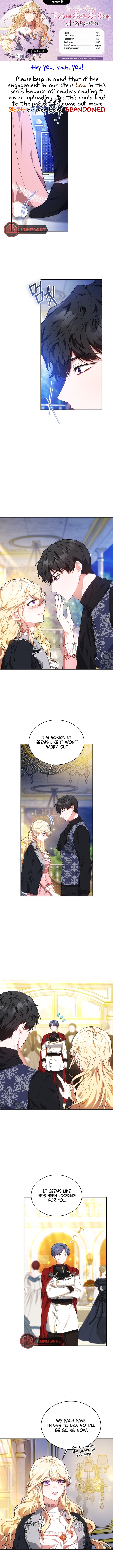 Its So Easy to Avoid Death by Being a Stepmother Chapter 15 page 1 - 