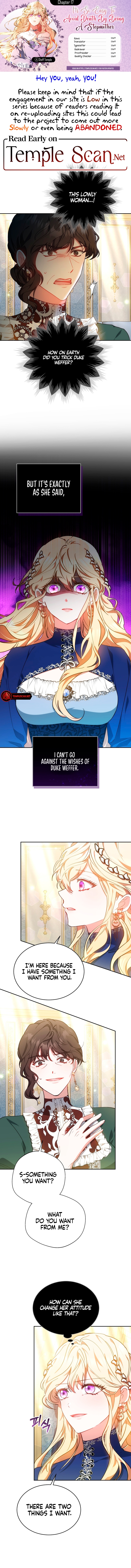 Its So Easy to Avoid Death by Being a Stepmother Chapter 17 page 1 - 