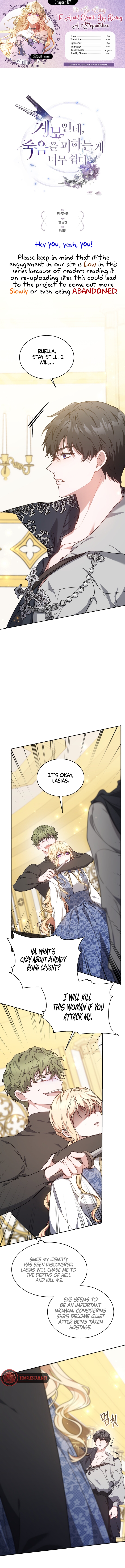 Its So Easy to Avoid Death by Being a Stepmother Chapter 7 page 1 - 
