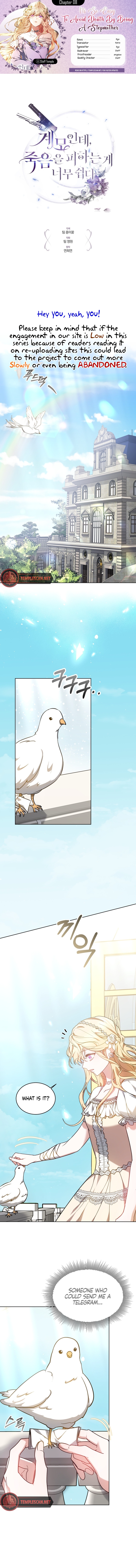Its So Easy to Avoid Death by Being a Stepmother Chapter 8 page 1 - 