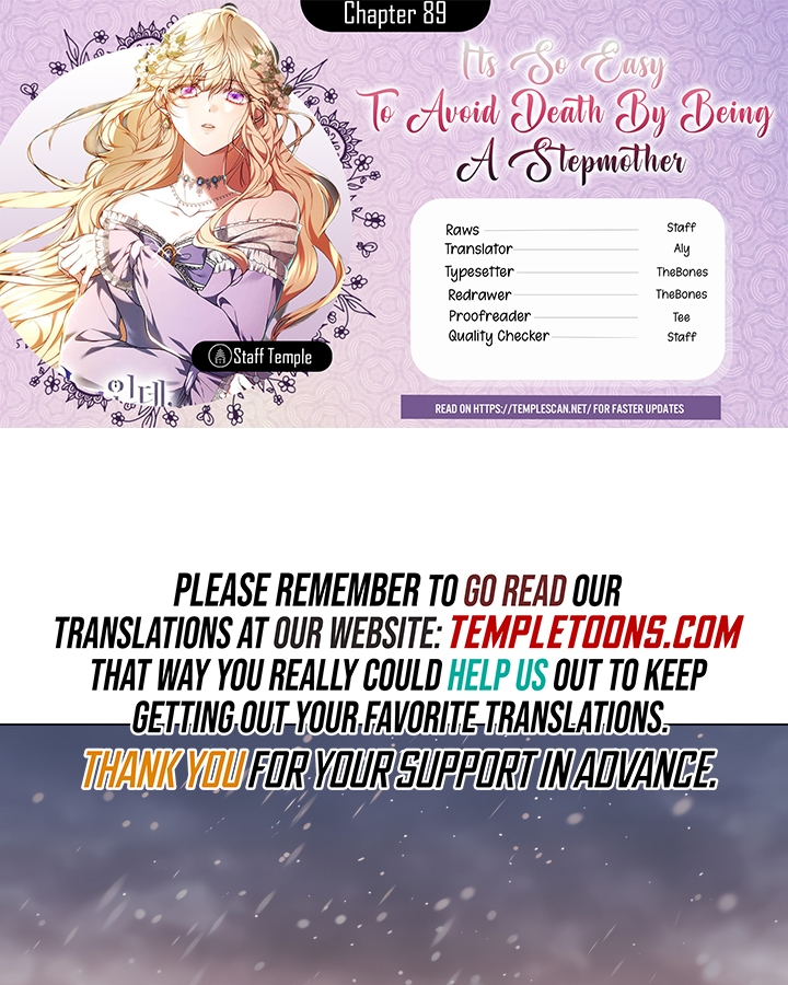 Its So Easy to Avoid Death by Being a Stepmother Chapter 89 page 1 - 