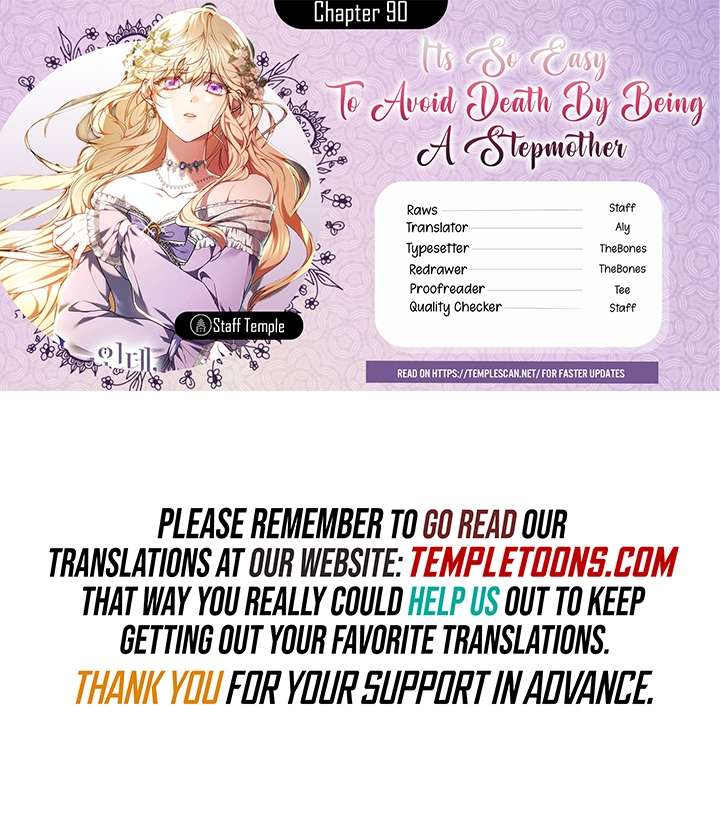 Its So Easy to Avoid Death by Being a Stepmother Chapter 90 page 1 - 