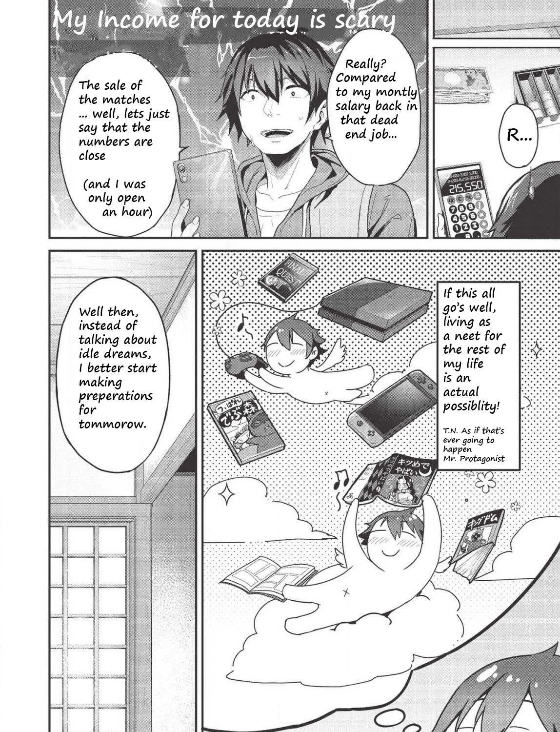 Itsudemo Jitaku Ni Kaerareru Ore Wa, Isekai De Gyoushounin O Hajimemashita Chapter 3.5 page 7 - 