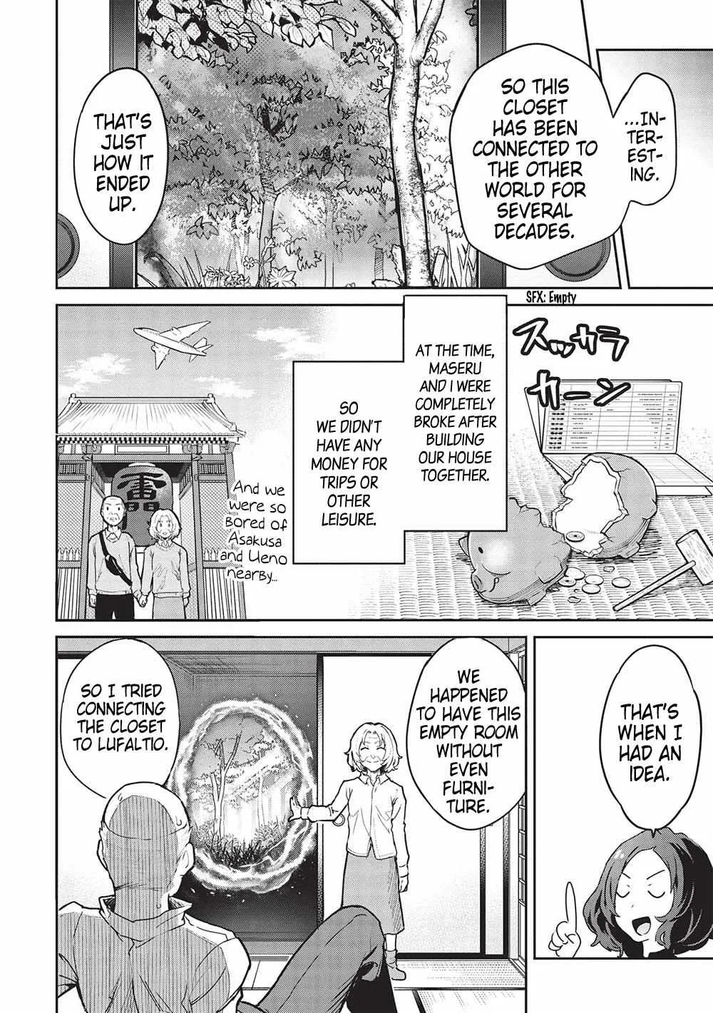 Itsudemo Jitaku Ni Kaerareru Ore Wa, Isekai De Gyoushounin O Hajimemashita Chapter 38 page 11 - 