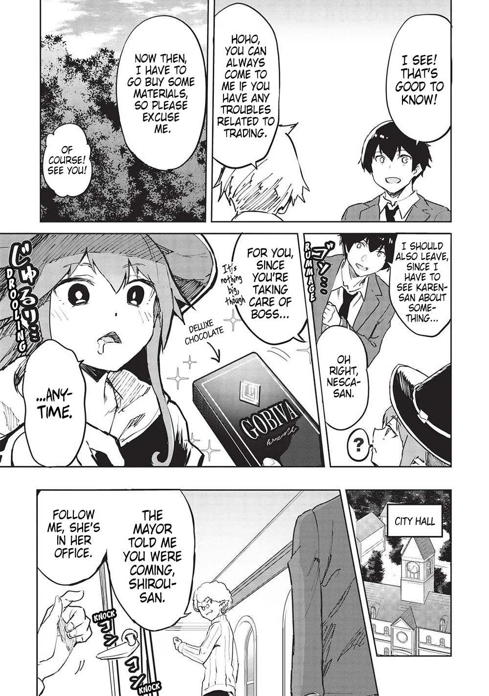 Itsudemo Jitaku Ni Kaerareru Ore Wa, Isekai De Gyoushounin O Hajimemashita Chapter 41 page 10 - 