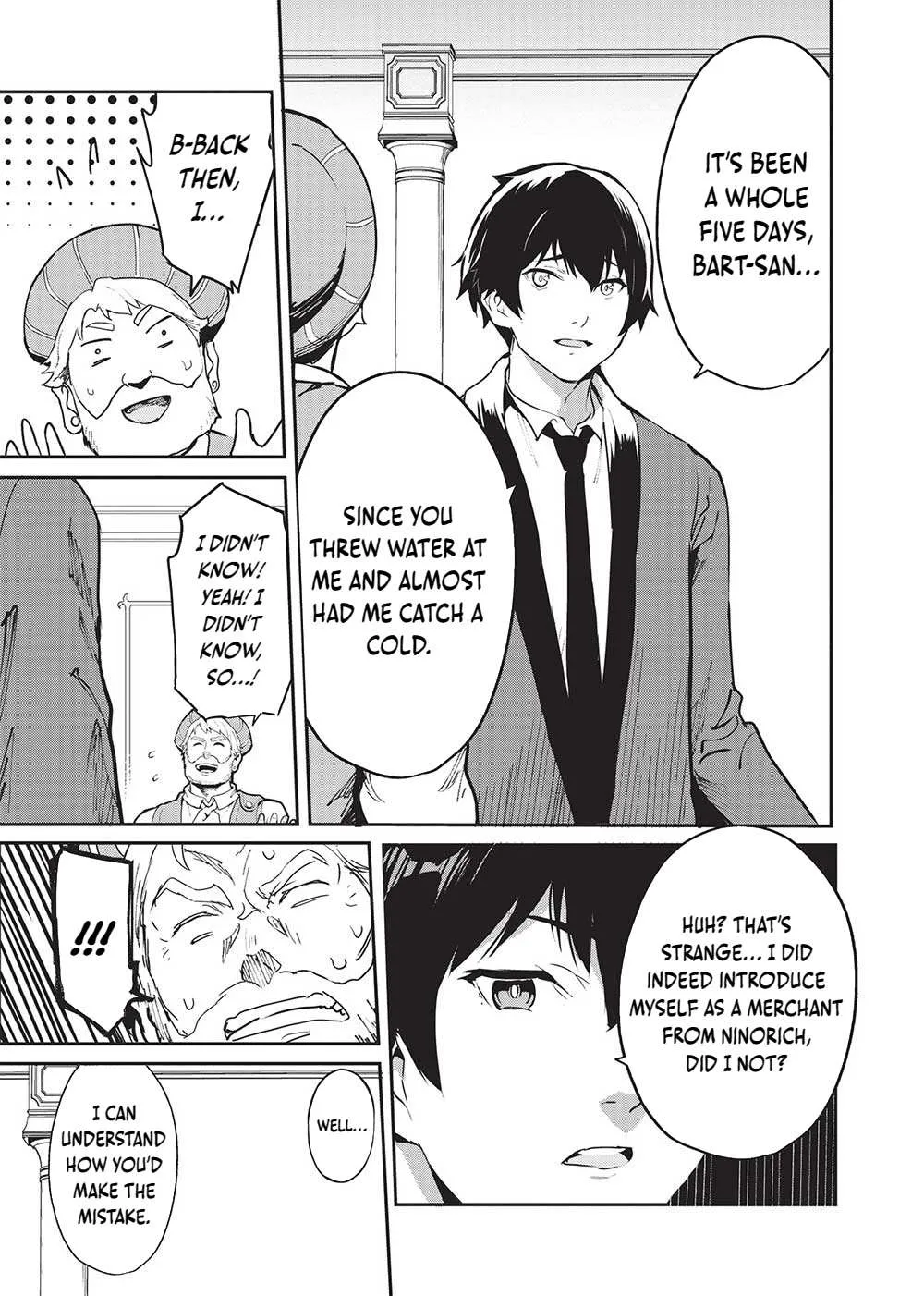 Itsudemo Jitaku Ni Kaerareru Ore Wa, Isekai De Gyoushounin O Hajimemashita Chapter 47 page 15 - 