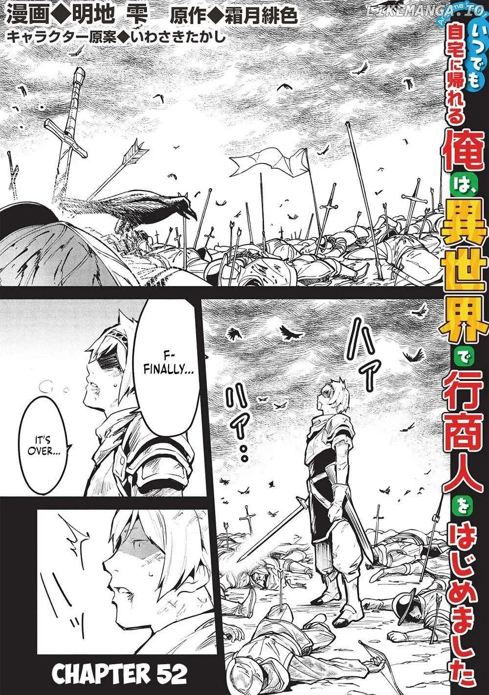 Itsudemo Jitaku Ni Kaerareru Ore Wa, Isekai De Gyoushounin O Hajimemashita Chapter 52 page 3 - 