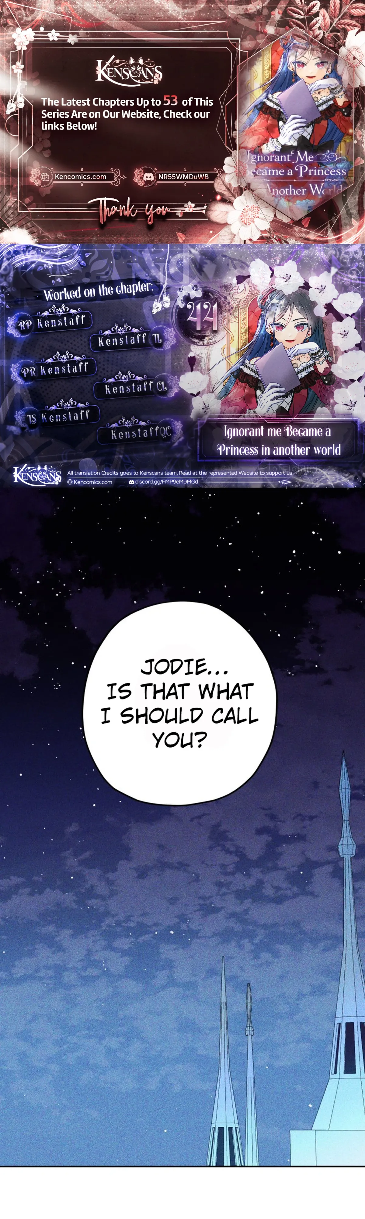 I’ve Become a Princess Because I’m Ignorant of This World Chapter 44 page 1 - 