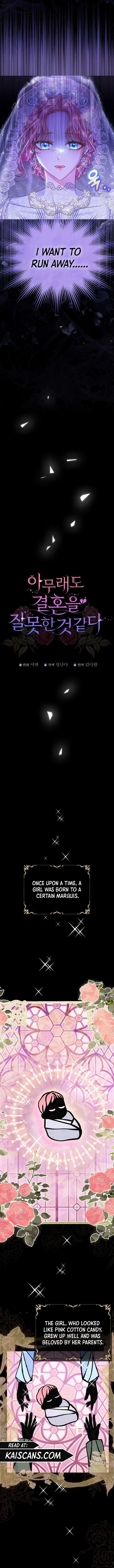 I’ve Probably Made a Mistake in Getting Married Chapter 1 page 4 - 