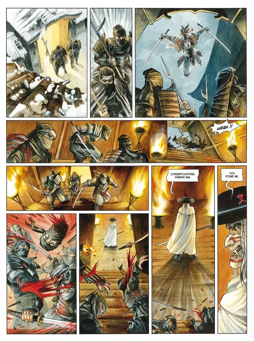 Izuna Chapter 11 page 1 - 