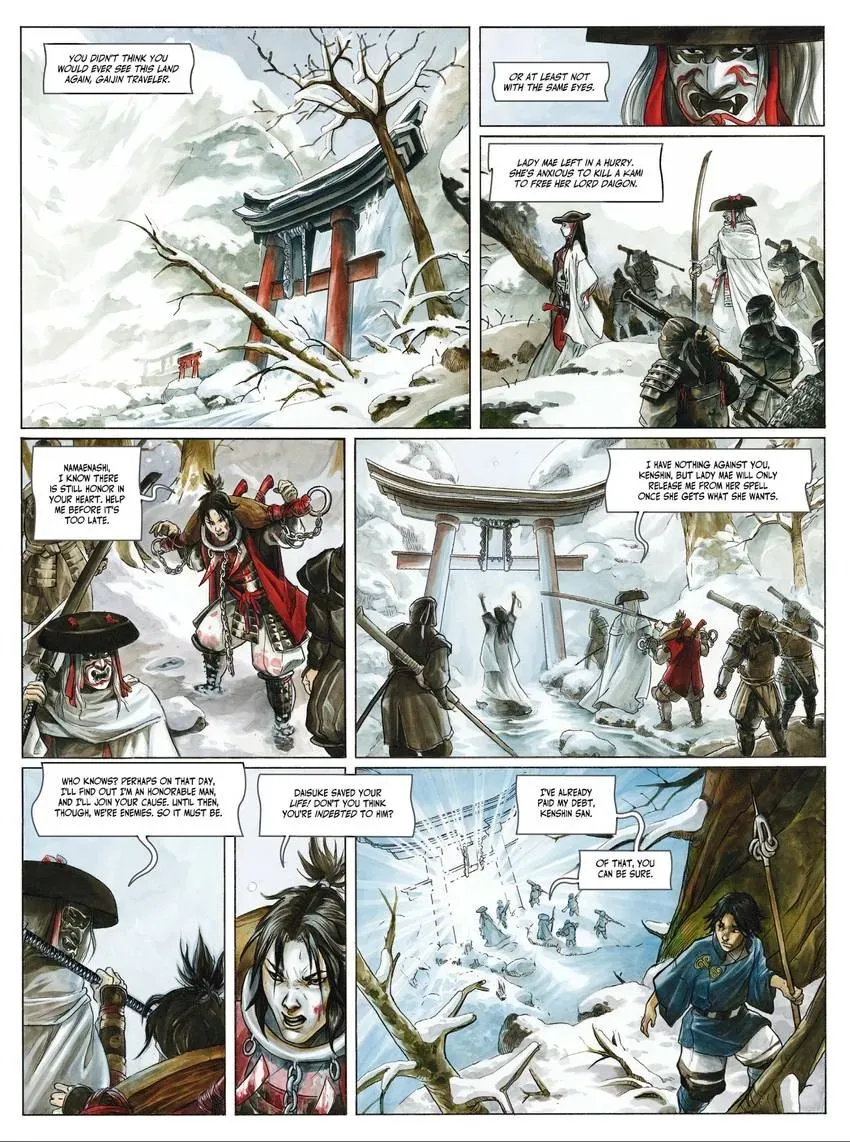 Izuna Chapter 11 page 8 - 