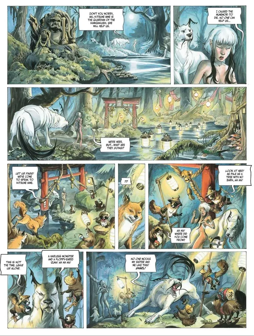 Izuna Chapter 3 page 1 - 