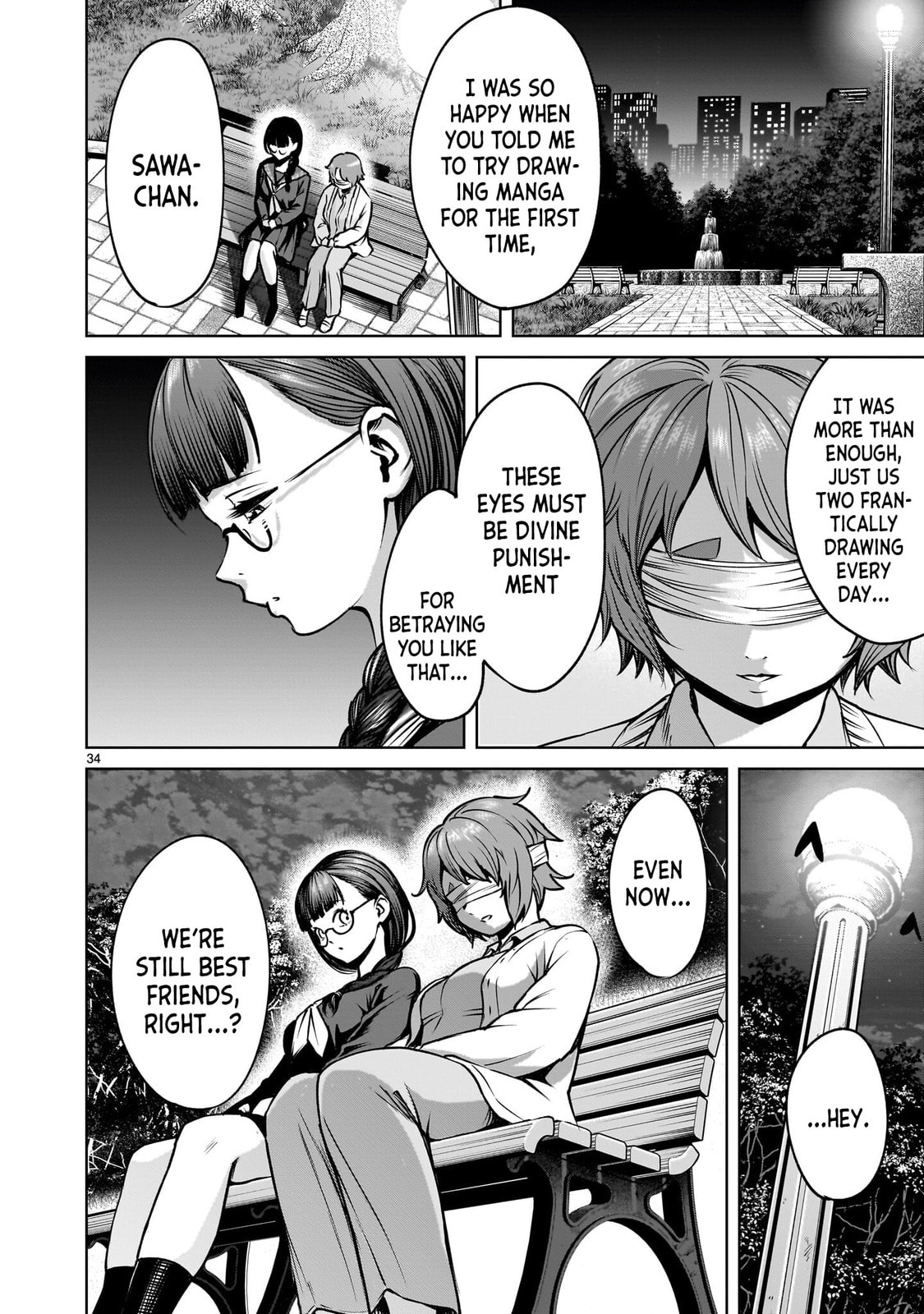 Jadou Season Chapter 2.2 page 34 - 