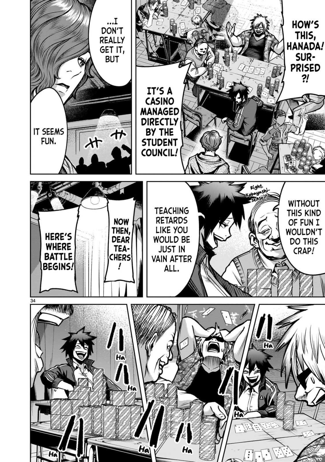 Jadou Season Chapter 3.1 page 34 - 