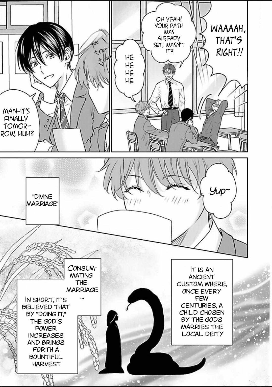 Jagami-sama wa Yome ni Beta Horenan Dakedo, Chapter 1 page 5 - 