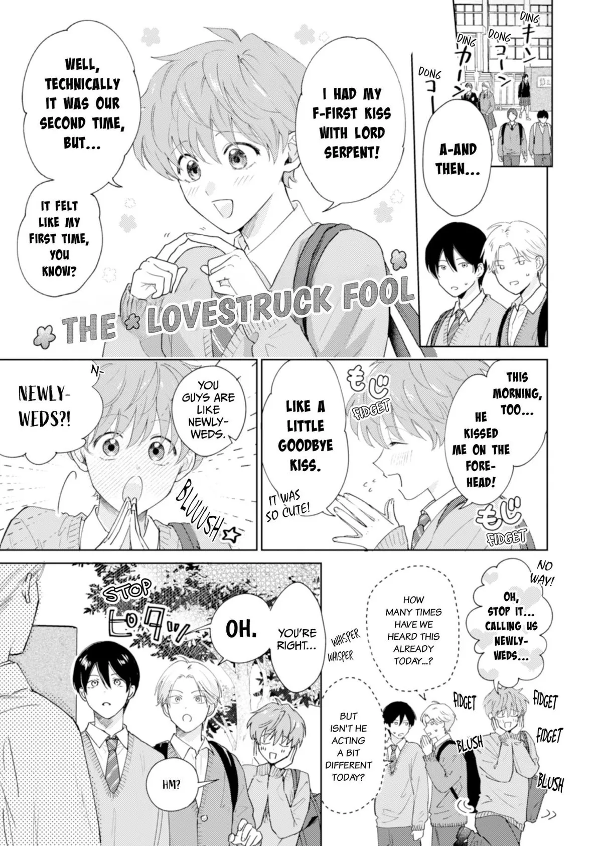 Jagami-sama wa Yome ni Beta Horenan Dakedo, Chapter 7 page 1 - 