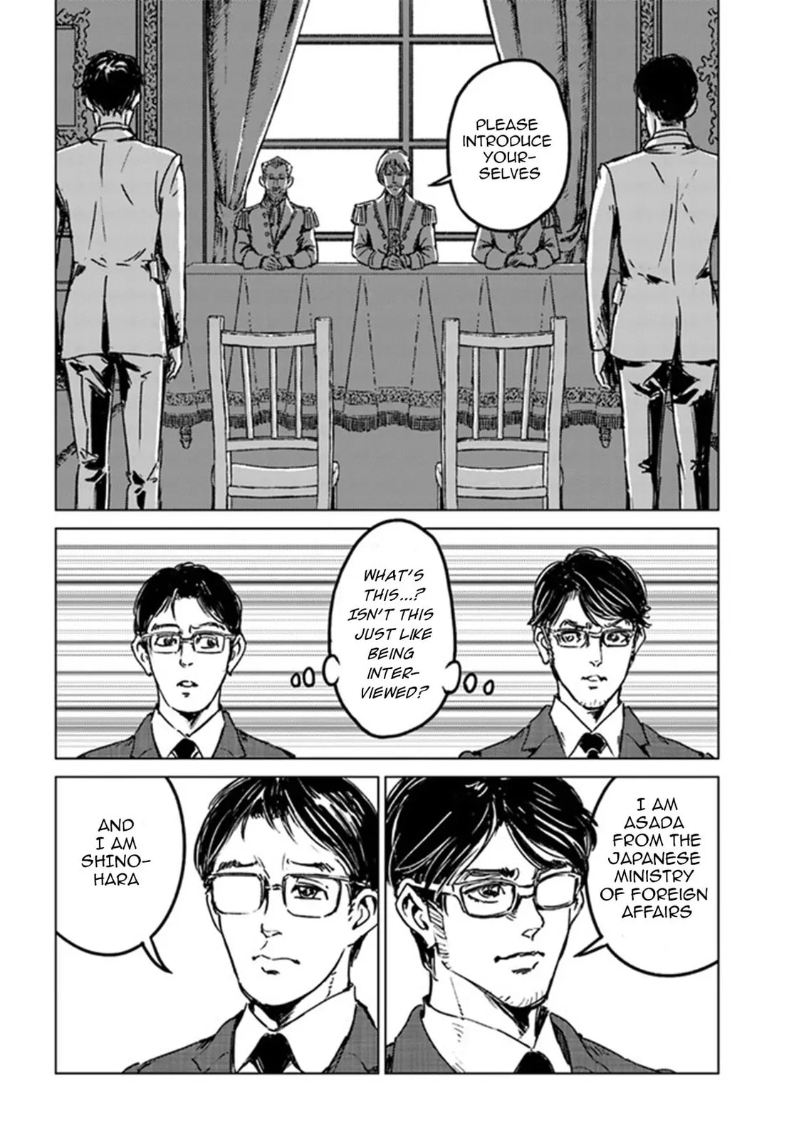 Japan Summons Chapter 28.1 page 22 - 