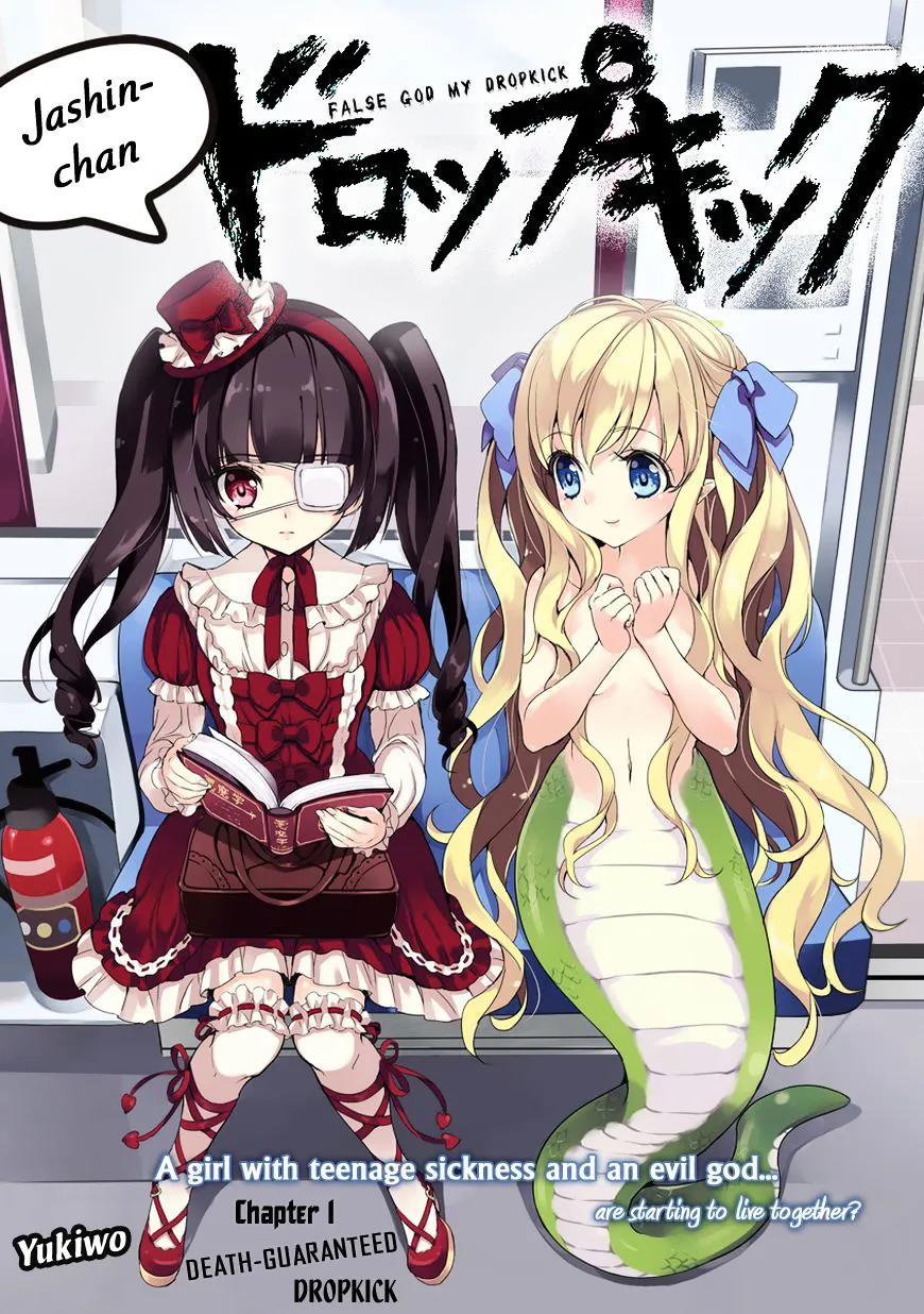 Jashin-chan Dropkick Chapter 1.1 page 1 - 