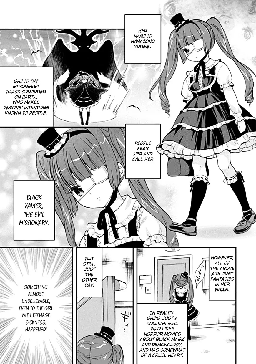 Jashin-chan Dropkick Chapter 1.1 page 2 - 