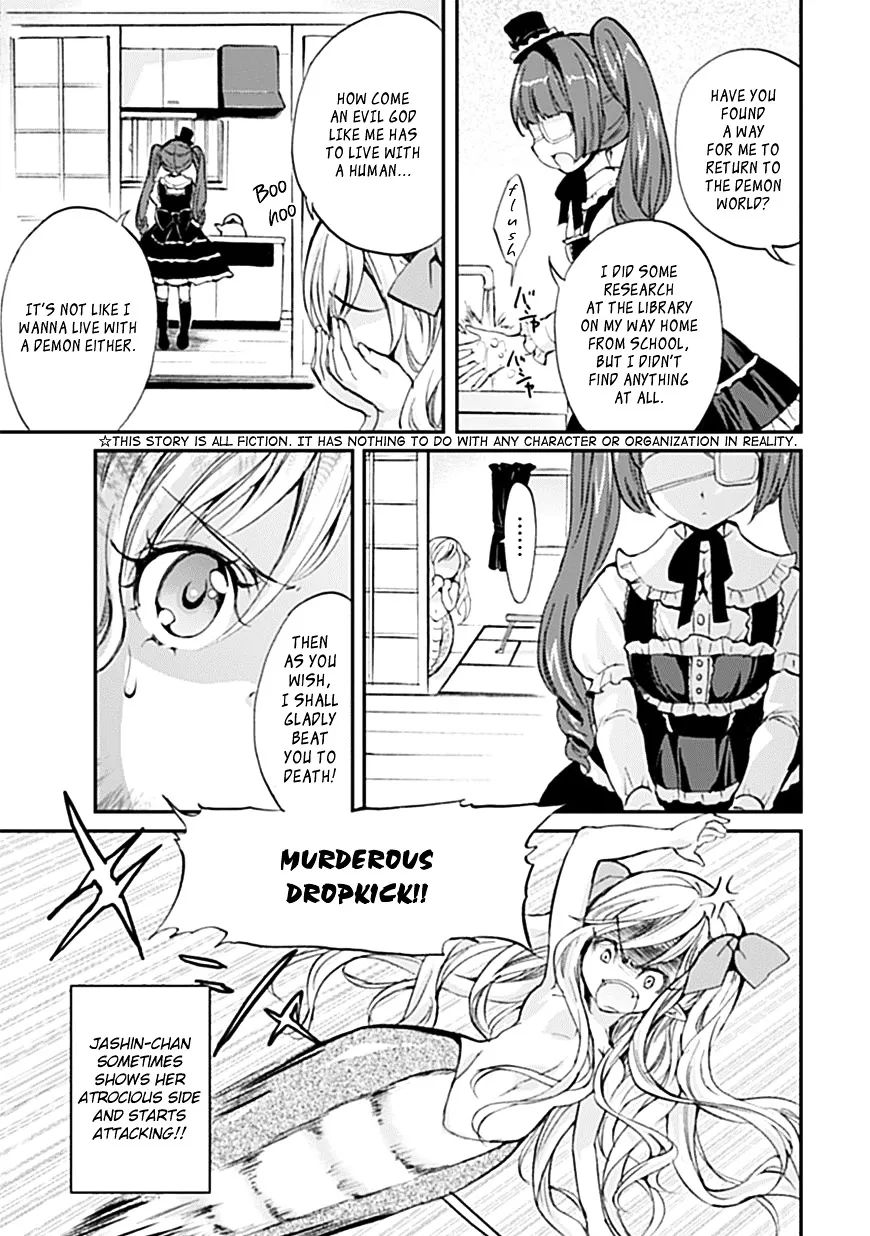 Jashin-chan Dropkick Chapter 1.1 page 4 - 