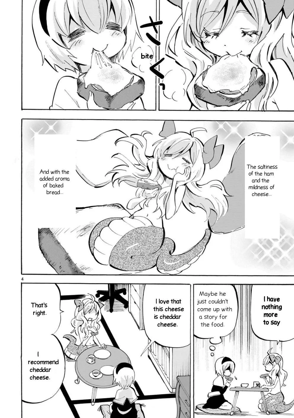 Jashin-chan Dropkick Chapter 14.1 page 4 - 