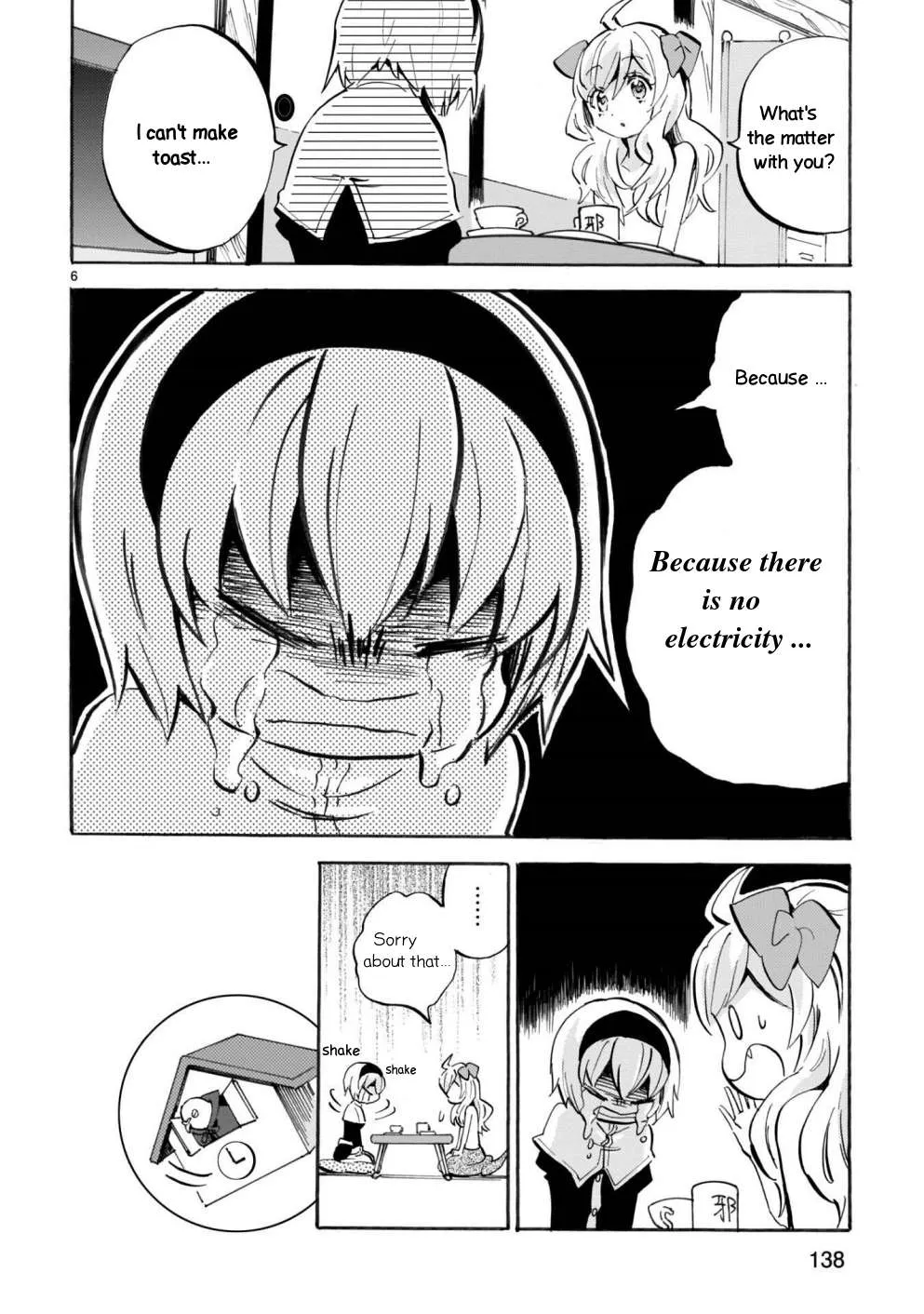 Jashin-chan Dropkick Chapter 14.1 page 6 - 
