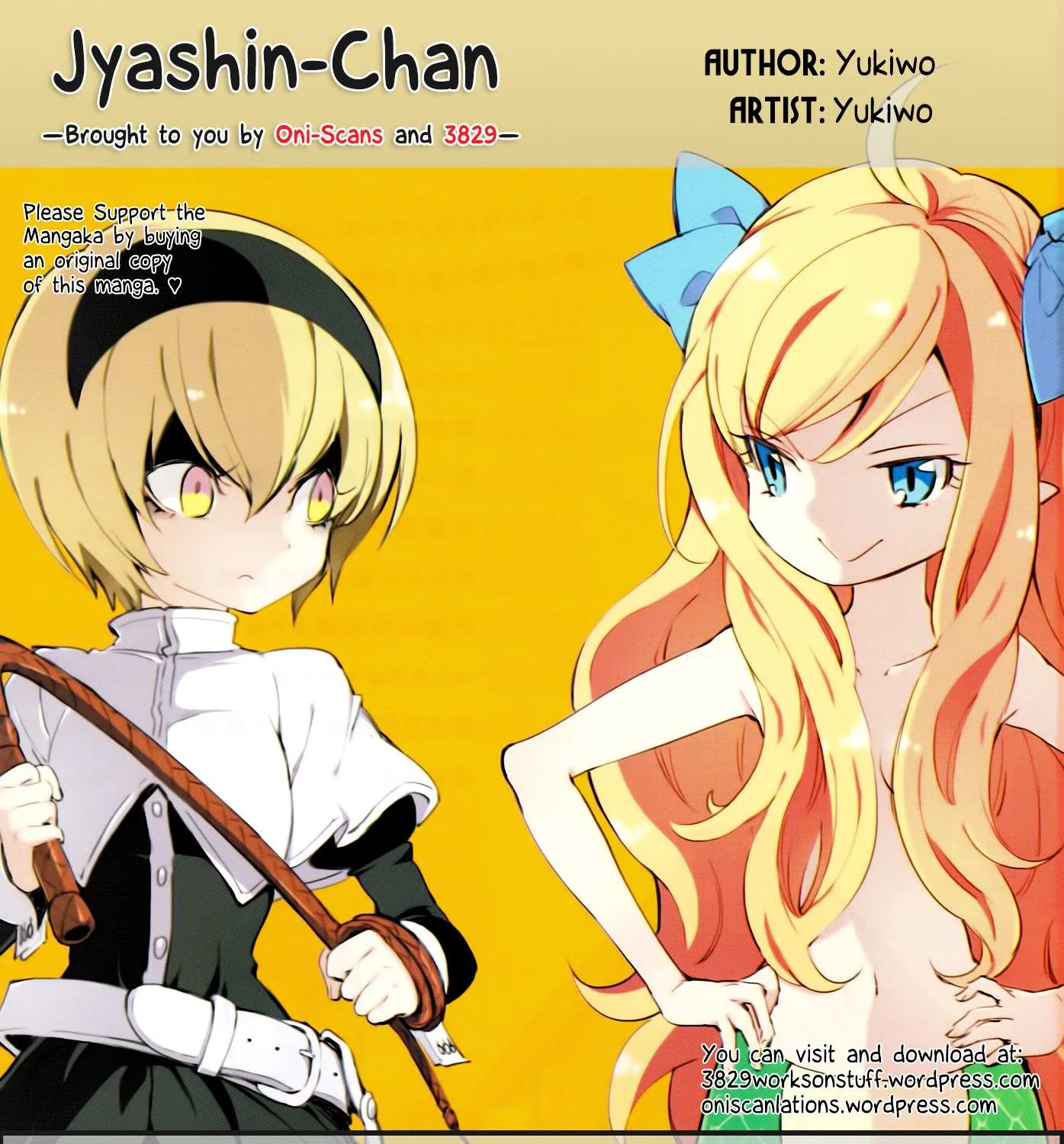 Jashin-chan Dropkick Chapter 15.5 page 1 - 