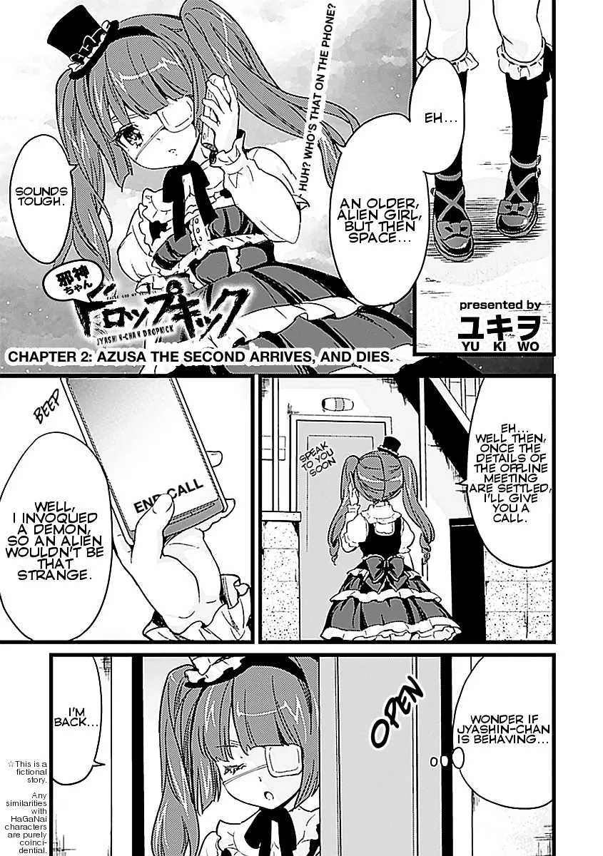 Jashin-chan Dropkick Chapter 2 page 1 - 