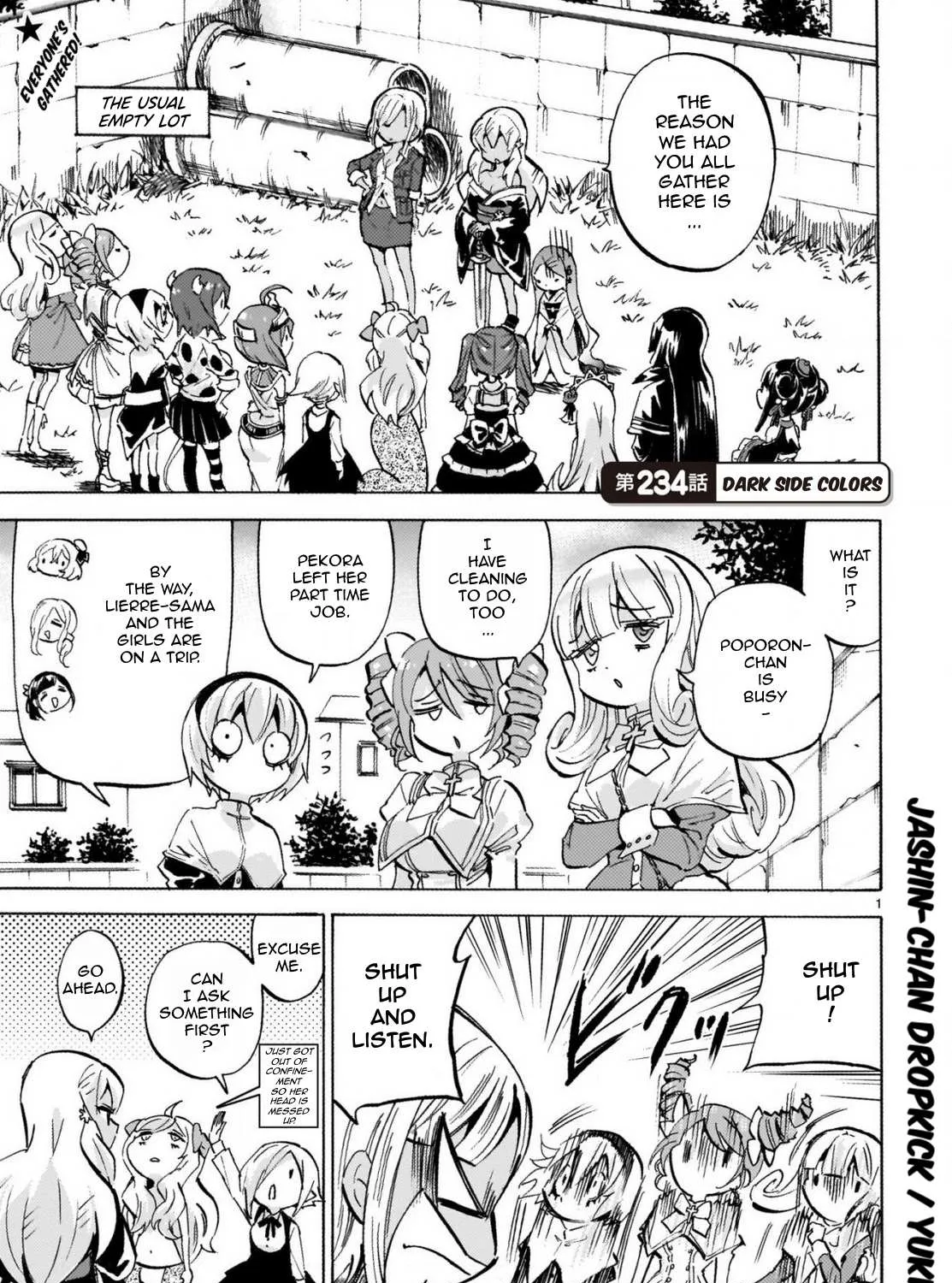 Jashin-chan Dropkick Chapter 239 page 2 - 
